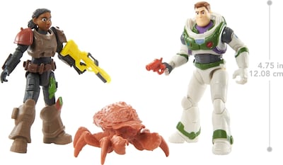 Foto 2 | Foto 2 | Set De Figuras De Juguete Mattel Disney Pixar Lightyear Con Izzy Y Buzz - Venta Internacional