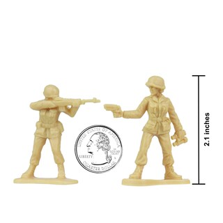 Foto 2 | Foto 2 | Figuras Bmc De Plastic Army Para Mujer, 36 Unidades, Color Canela - Venta Internacional.