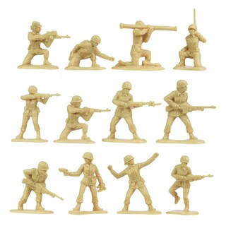Foto 3 | Foto 3 | Figuras Bmc De Plastic Army Para Mujer, 36 Unidades, Color Canela - Venta Internacional.
