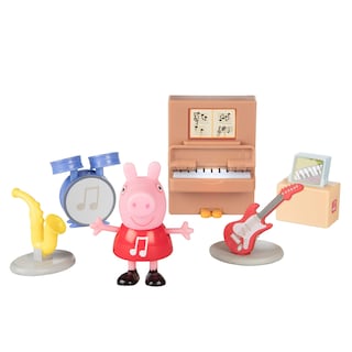 Foto 1 | Foto 1 | Playset Peppa Pig Little Rooms Music Studio con 6 Piezas- Venta Internacional