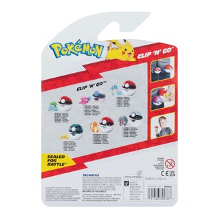 Foto 5 | Foto 5 | Figura De Combate De Juguete Pokémon Clip 'n' Go Squirtle Con 5 Cm - Venta Internacional.