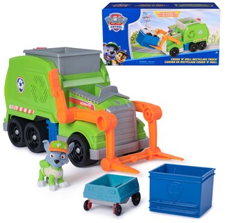 Foto 1 | Foto 1 | Camión de Reciclaje Paw Patrol Crush N' Roll con Rocky - Venta Internacional