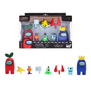 Foto 1 | Foto 1 | Set De Mini Figuras Ruz Among Us Con Accesorios (6cm)