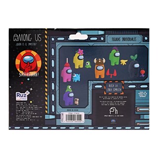 Foto 2 | Foto 2 | Set De Mini Figuras Ruz Among Us Con Accesorios (6cm)