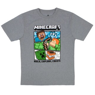 Foto 4 | Foto 4 | Conjunto De Ropa Minecraft, Sudadera Con Capucha Y Camiseta Para Niños, Talla 8 - Venta Internacional.