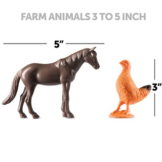 Foto 2 | Foto 2 | Bed Wina De Farm Animal Toys, Paquete De 12 Unidades, Para Niños, Con Diseño Realista - Venta Internacional.