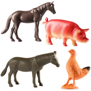 Foto 5 | Foto 5 | Bed Wina De Farm Animal Toys, Paquete De 12 Unidades, Para Niños, Con Diseño Realista - Venta Internacional.