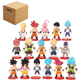 Foto 1 | Foto 1 | Dragon Ball Juguetes Mini Colección 16 Piezas 7 Cm Goku Etc Belug Multicolor