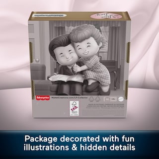 Foto 4 | Foto 4 | Set De Figuras Fisher-price Little People I Love Lucy & Ricky - Venta Internacional.