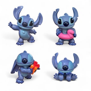 Foto 2 | Foto 2 | Coleccion De 4 Figuras Individuales De Stitch Juguete