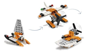Foto 4 | Foto 4 | Sea Plane 31028 De Juguete Lego Creator Con Hélice Grande - Venta Internacional.