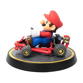 Foto 1 | Foto 1 | Statue First 4 Figures Mario Kart Mario Pvc Edición Estándar - Venta Internacional.