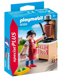 Foto 4 | Foto 4 | Set De Construcción Playmobil Kebab Vendor Con Accesorios Desde Hace Más De 4 Años - Venta Internacional.