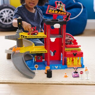 Foto 4 | Foto 4 | Garage Just Play Mickey Mouse Con 2 Vehículos Y Más De 18 M - Venta Internacional.