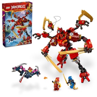 Foto 1 | Foto 1 | Juguete Lego Ninjago Kai's Ninja Climber Mech 71812 Con 4 Figuras - Venta Internacional.