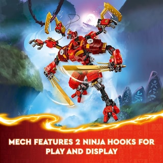Foto 3 | Foto 3 | Juguete Lego Ninjago Kai's Ninja Climber Mech 71812 Con 4 Figuras - Venta Internacional.