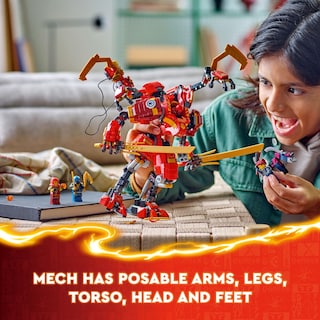 Foto 4 | Foto 4 | Juguete Lego Ninjago Kai's Ninja Climber Mech 71812 Con 4 Figuras - Venta Internacional.