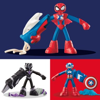 Foto 3 | Foto 3 | Playset Play-doh Marvel Hero Adventure Con 3 Figuras De Acción - Venta Internacional.