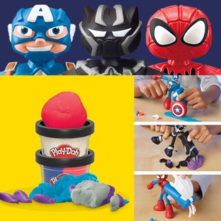 Foto 4 | Foto 4 | Playset Play-doh Marvel Hero Adventure Con 3 Figuras De Acción - Venta Internacional.