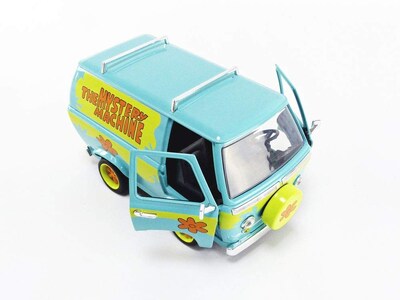 Foto 5 | Foto 5 | Modelo Jada Mystery Machine 1:24 Con Scooby Y Shaggy - Venta Internacional.