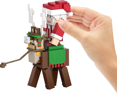 Foto 2 | Foto 2 | Calendario De Adviento Mattel Minecraft Con Figuras De Acción De 3,25 Pulgadas - Venta Internacional.