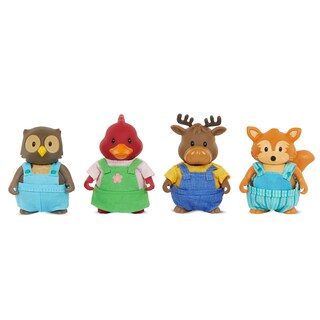 Foto 1 | Foto 1 | Juego Toy Li'l Woodzeez Friendz Club Forest Con 4 Figuras De Muñecas - Venta Internacional.