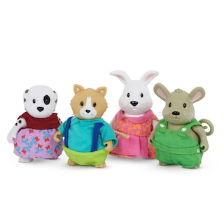 Foto 5 | Foto 5 | Set De Patio Trasero Toy Li'l Woodzeez Friendz Club Con 4 Muñecas Para Mayores De 3 Años - Venta Internacional.