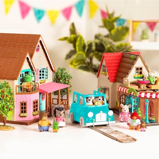 Foto 7 | Foto 7 | Set De Patio Trasero Toy Li'l Woodzeez Friendz Club Con 4 Muñecas Para Mayores De 3 Años - Venta Internacional.