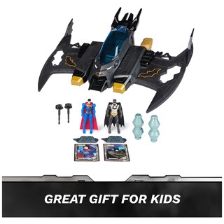 Foto 2 | Foto 2 | Playset Dc Comics Metal Force Transforming Batwing Con Figuras - Venta Internacional.