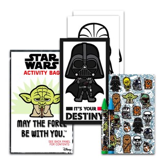 Foto 5 | Foto 5 | Set De Regalos Para Fiesta De Cumpleaños De Star Wars, 24 Paquetes De Juegos - Venta Internacional.