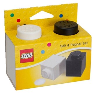 Foto 1 | Foto 1 | Set De Sal Y Pimienta Lego Con 1 Tachuelas, Blanco Y Negro - Venta Internacional.
