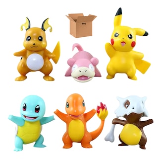 Foto 1 | Foto 1 | Figuras De Pokemon Coleccion Belug 6pz Colores