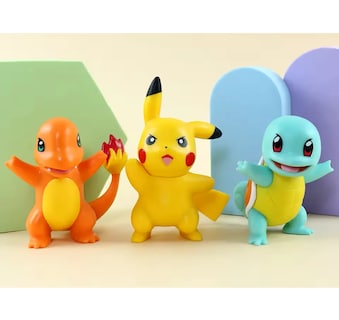 Foto 3 | Foto 3 | Figuras De Pokemon Coleccion Belug 6pz Colores