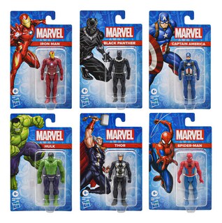 Foto 1 | Foto 1 | Marvel Pack 6 Figuras Basicas 9cm Hasbro