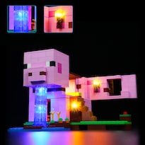 Kit De Iluminación Para Lego Minecraft Pig House 21170 De Brickbling - Venta Internacional.