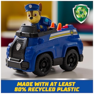 Foto 3 | Foto 3 | Coche De Juguete Paw Patrol Chase's Patrol Cruiser Con Figura De Acción - Venta Internacional.
