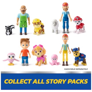 Foto 5 | Foto 5 | Pack De Figuras Paw Patrol Marshall & Farmer Al Con Oveja 3+ - Venta Internacional.