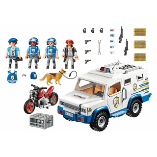 Foto 2 | Foto 2 | Set De Construcción Playmobil City Action Armored Van Con 66 Piezas - Venta Internacional.