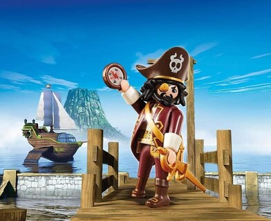 Foto 3 | Foto 3 | Figura De Acción Playmobil Hard To Find Shark Beard Super4 4798 - Venta Internacional.
