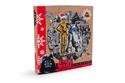 Foto 2 | Foto 2 | Alfileres Esmaltados Para Calendario De Adviento De Star Wars 24 Alfileres Únicos - Venta Internacional.