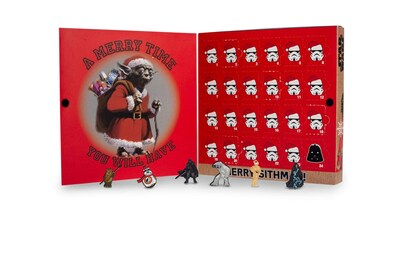 Foto 4 | Foto 4 | Alfileres Esmaltados Para Calendario De Adviento De Star Wars 24 Alfileres Únicos - Venta Internacional.