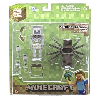Foto 3 | Foto 3 | Figura De Acción Minecraft Spider Jockey Pack Series 2 - Venta Internacional.