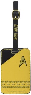 Foto 1 | Foto 1 | Etiqueta De Equipaje Star Trek The Original Series Uniform Gold - Venta Internacional.