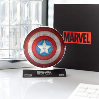 Foto 5 | Foto 5 | Réplica Coleccionable Del Escudo Del Capitán América A Escala 1:6 De Marvel - Venta Internacional.