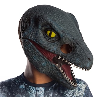 Foto 1 | Foto 1 | Máscara Rubies Jurassic World Velociraptor 3/4 Para Niños - Venta Internacional.