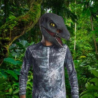 Foto 3 | Foto 3 | Máscara Rubies Jurassic World Velociraptor 3/4 Para Niños - Venta Internacional.