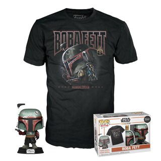 Foto 1 | Foto 1 | Figura De Juguete Funko Pop & Tee: Sw Boba Fett Talla S - Venta Internacional.