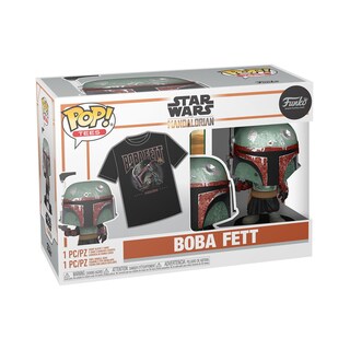 Foto 2 | Foto 2 | Figura De Juguete Funko Pop & Tee: Sw Boba Fett Talla S - Venta Internacional.