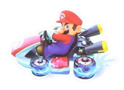 Foto 1 | Foto 1 | Magnet Nintendo Super Mario Brothers Kart Auto De 10 Cm - Venta Internacional.