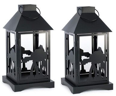 Foto 4 | Foto 4 | Farol Star Wars Con Estampado Imperial Negro At-at De 35 Cm Juego De 2 - Venta Internacional.